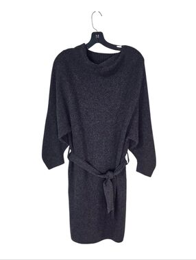 Brochu Walker | Dresses | Brochu Walker The Lace Looker Wool Cashmere Mini  Dress Size Medium Charcoal Gray | Poshmark
